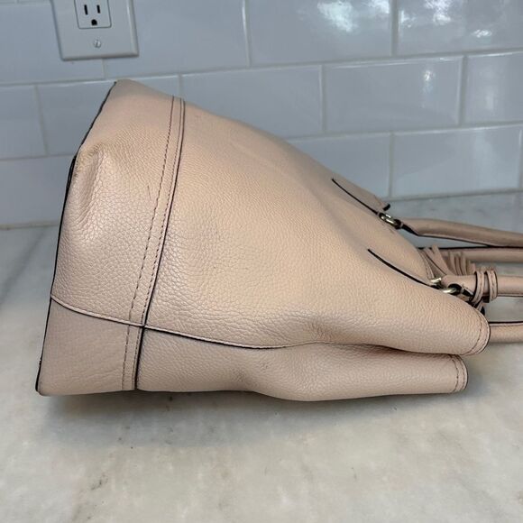 Kate Spade Pebbled Leather Tassel Large Tote Shoulder Bag - Picture 7 of 16